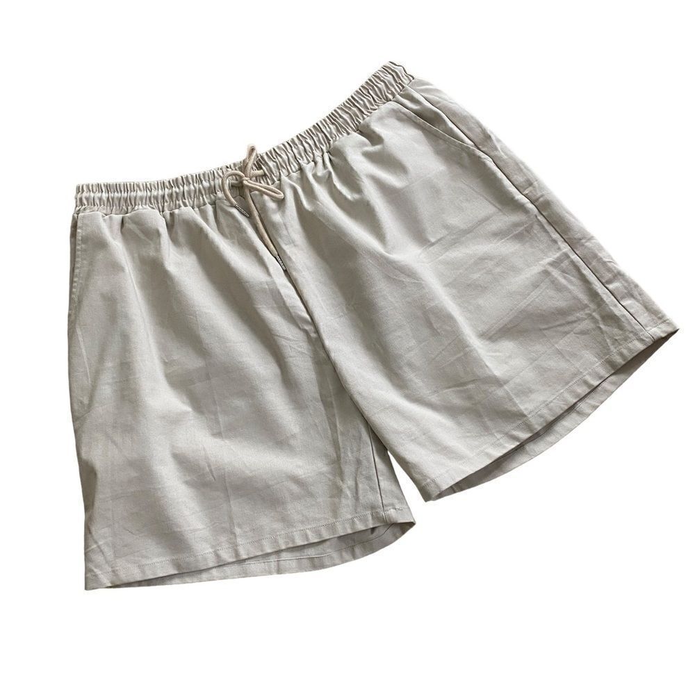 Men's COOFANDY Viscose Linen Shorts Size XXL   NWT